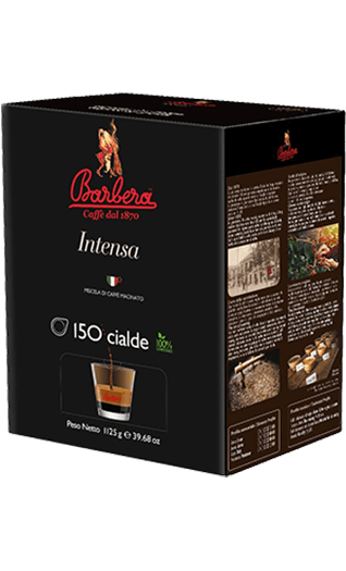 Barbera Caffe Intensa E.S.E. Pads 150 Stück