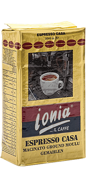 Ionia Espresso Casa 250g gemahlen