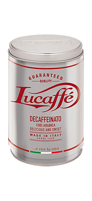 Lucaffe Decaffeinato 250g Bohnen Dose