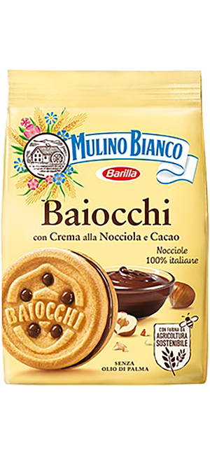 Mulino Bianco Baiocchi Crema alla Nocciola 260g