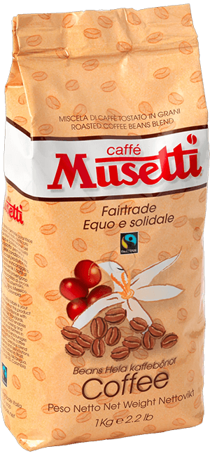 Musetti Fair Trade 1kg Bohnen