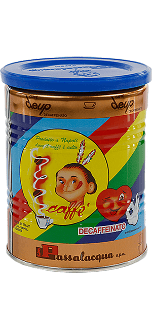 Passalacqua Deup Decaffeinato 250g gemahlen Dose