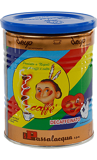 Passalacqua Deup Decaffeinato 250g gemahlen Dose